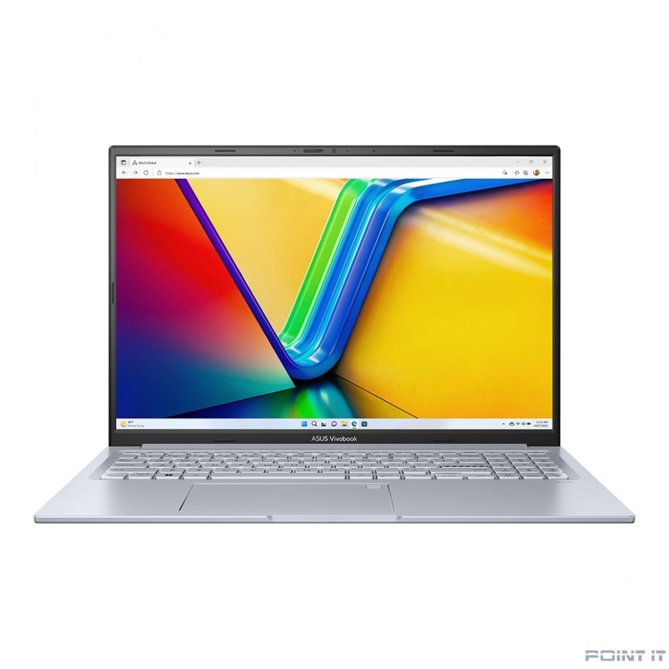 Ноутбук ASUS Vivobook 16X K3605ZV-N1151 [90NB11W2-M008W0] Cool Silver 16" {WUXGA i7 12700H(2.3Ghz)/16384Mb/1024PCISSDGb/RTX4060(8192Mb)/noOS}