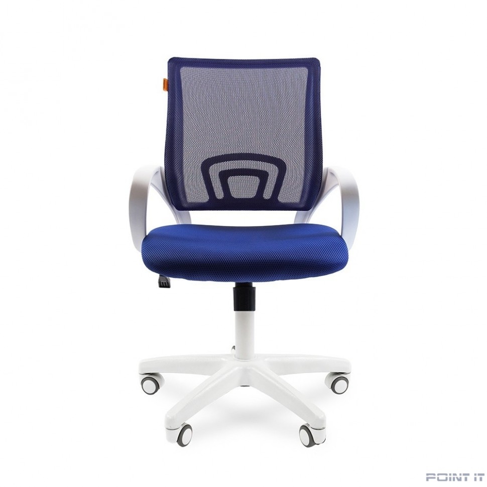Офисное кресло Chairman 696 Россия белый пластик TW-10/TW-05 синий [7014839]