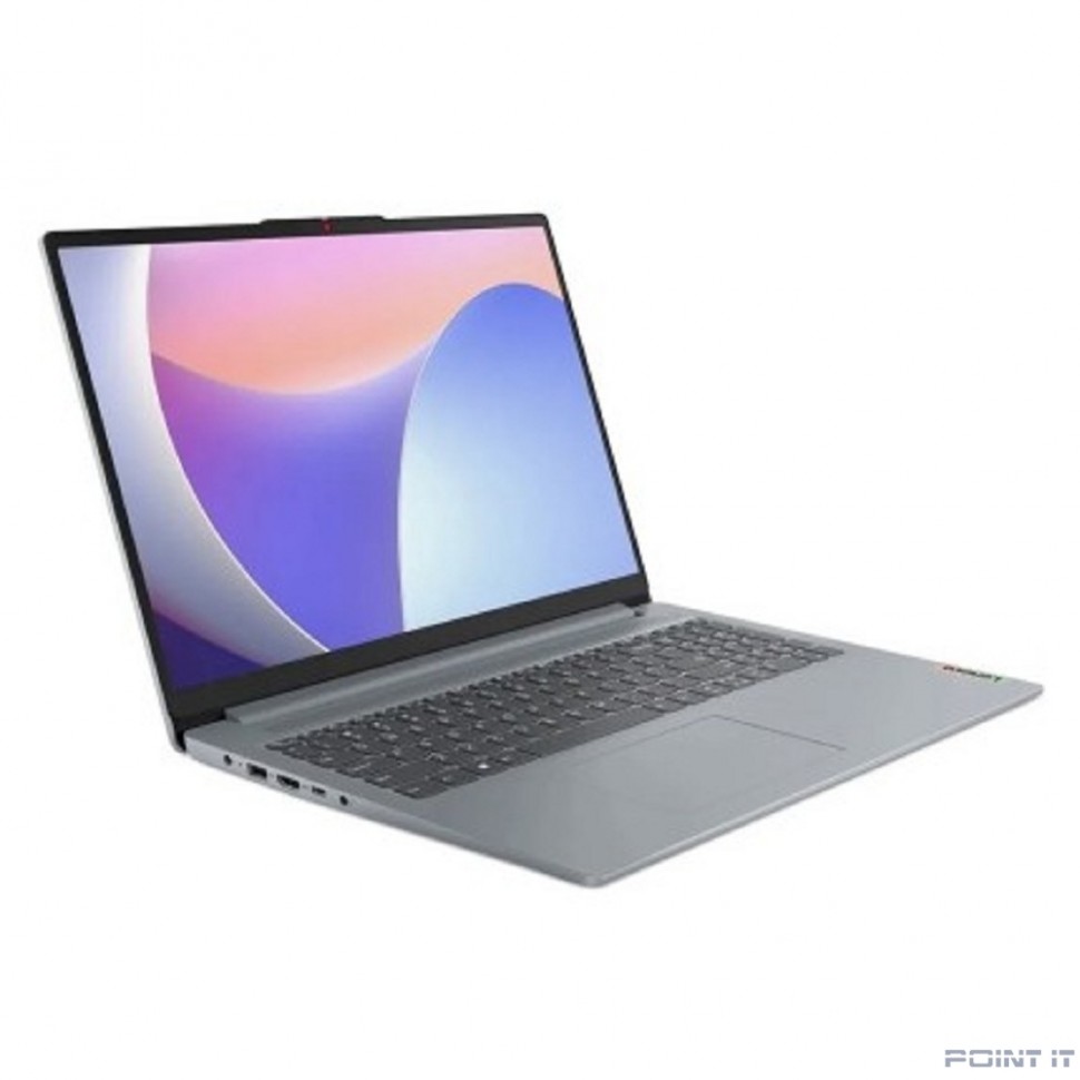 Ноутбук Lenovo IdeaPad Slim 3 15IAH8 [83ER00GYUE] (КЛАВ.РУС.ГРАВ.) Arctic Grey 15.6" {FHD IPS i5-12450H/8Gb/512Gb SSD/DOS}