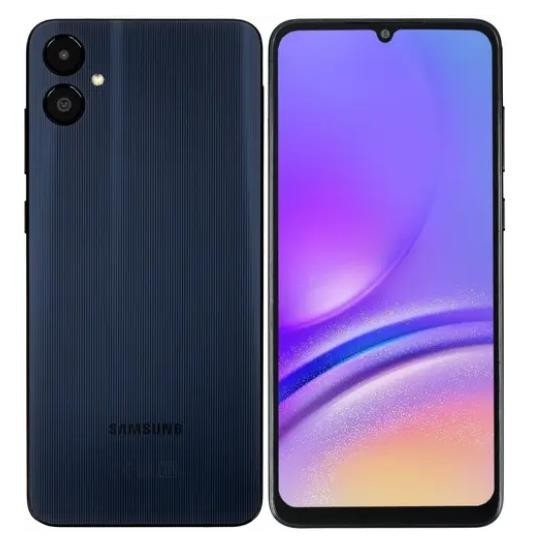 Мобильный телефон GALAXY A05 4/128GB BLACK SM-A055 SAMSUNG