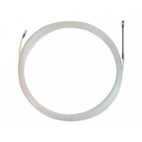 Устройство закладки кабеля (УЗК) 10м, нейлон диаметр 4мм, белый, Netko
