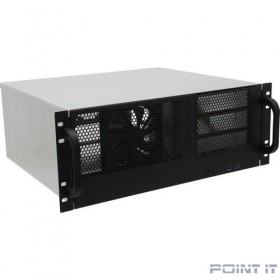 Procase RM438-B-0 Корпус 4U server case,3x5.25+8HDD,черный,без блока питания,глубина 380мм, MB ATX 12&quot;x9.6&quot;