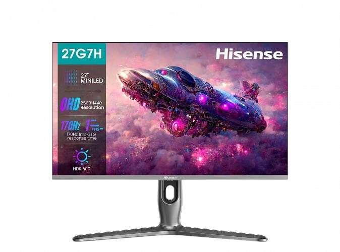 ЖК монитор HISENSE/27"/черный/7 кг 27G7H