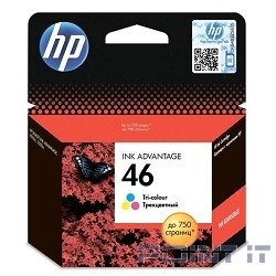 HP CZ638AE Картридж №46, Color {DJ2520/2020, Color}