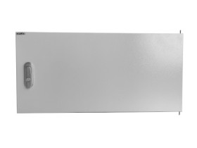 Дверь металлическая с ручкой для шкафа WMA, DUO 6*06 Netko, серая