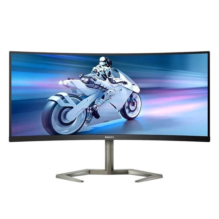 ЖК монитор PHILIPS/34" Cенсорный экран нет/VA/3440x1440 21:9/165 Hz/300/3000:1/4 мс/да/черный/11.5 кг 34M1C5500VA