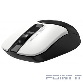 A-4Tech Мышь Fstyler FB12 черный/белый оптическая (1200dpi) беспроводная BT/Radio USB (3but) [1595332]