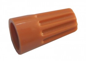 Соединительный изолирующий зажим P73, D-5мм, оранжевый, 50шт, Netko
