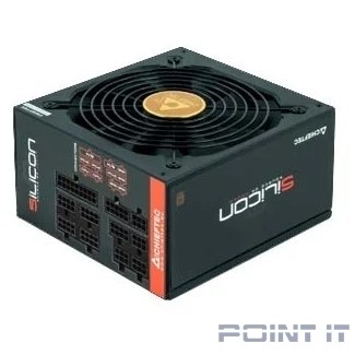 Chieftec Silicon SLC-650C (ATX 2.3, 650W, 80 PLUS BRONZE, Active PFC, 140mm fan, Full Cable Management) Retail