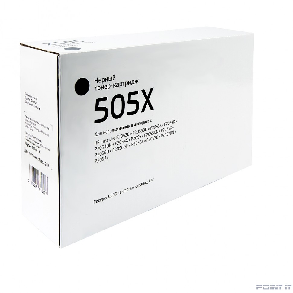 Bion CE505X Картридж для HP LaserJet P2050/2055d/2055dn/2055x (6500 стр.) Белая коробка [Бион]