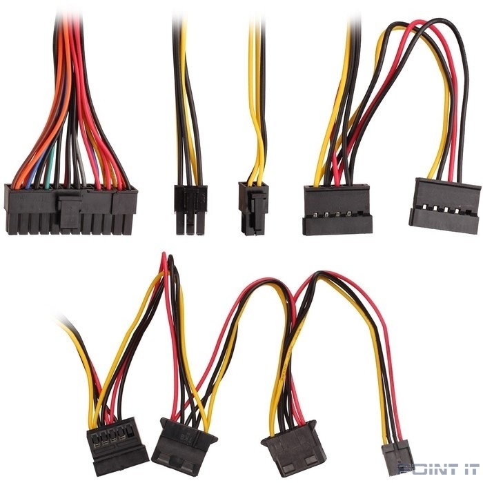 Exegate EX292178RUS Блок питания 750W ExeGate UN750 (ATX, 12cm fan, 24pin, 4pin, PCIe, 3xSATA, 2xIDE, FDD)