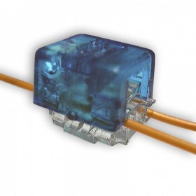 Соединитель кабельный тип Скотчлок-4 (врезной) для жил 0,4-0,9 мм, внешний диаметр до 1,67 мм (100 штук/упаковка), Netko РАСПРОДАЖА