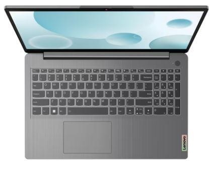 Ноутбук LENOVO IdeaPad 3 15IAU7 15.6" 1920x1080/Intel Core i3-1215U/RAM 8Гб/SSD 512Гб/Intel UHD Graphics/ENG|RUS/Windows 11 Home серый 1.63 кг 82RK00VARK