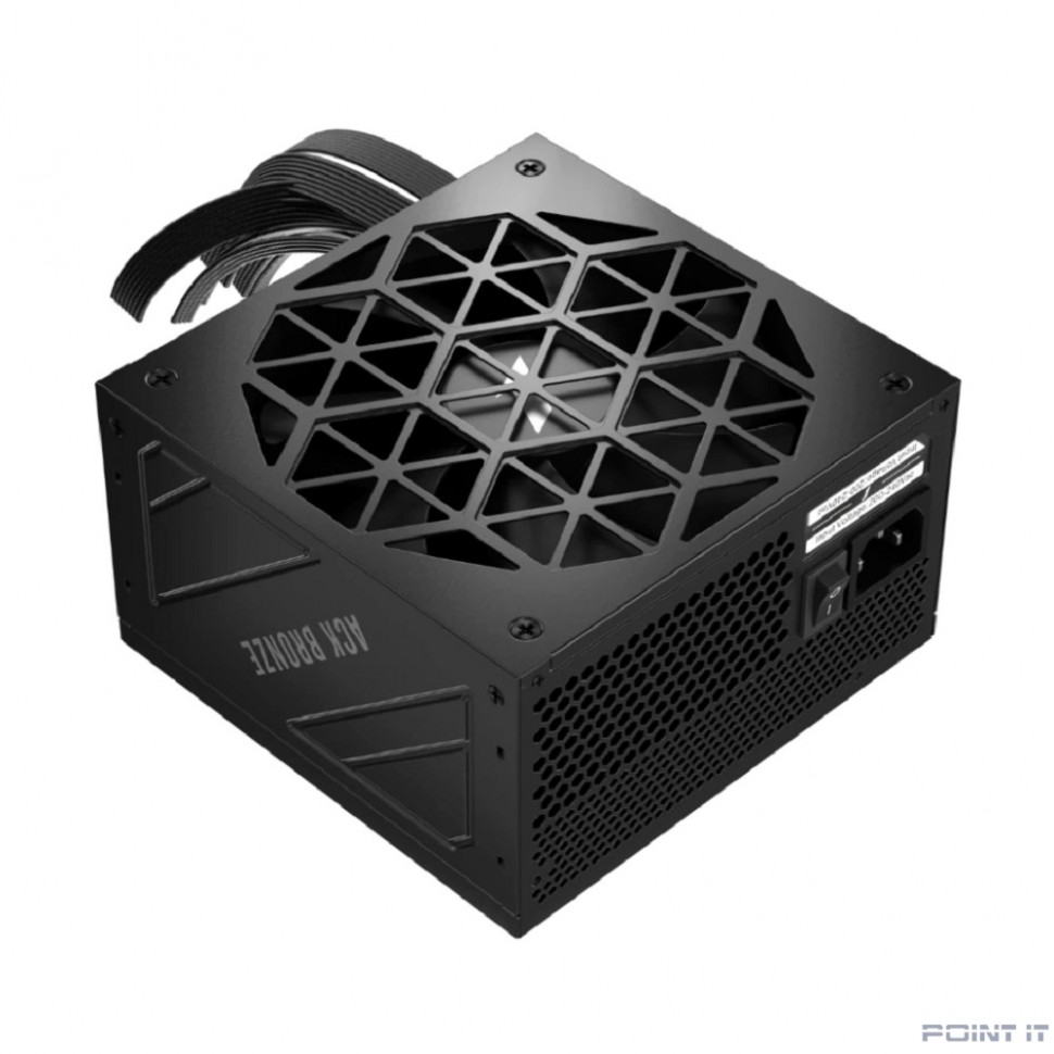 1STPLAYER ACK BRONZE 750W Black / ATX 3.1, PCIe 5.1, APFC, 80 PLUS Bronze, Double Forward, full Teapo caps, 140mm fan, non-modular / HA-750AA2