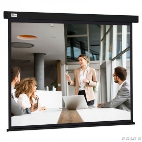 Экран Cactus Wallscreen CS-PSW-168X299-BK,  299х168 см, 16:9,  настенно-потолочный черный