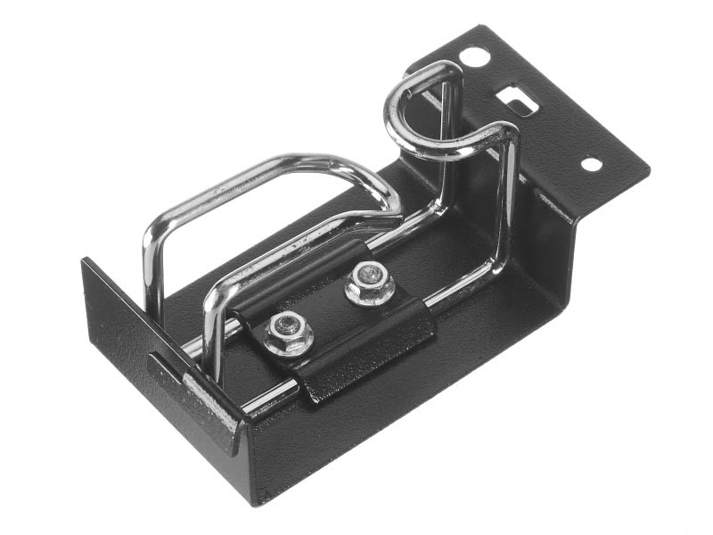 Кабельный органайзер кольцевой, металлический, правый, 1 металл. кольцо