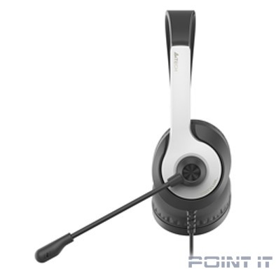 A4Tech Fstyler FH100U белый/черный 2м накладные USB (FH100U (PANDA))