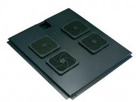 Блок вентиляторов 4 шт для TS,T2,TD 800 с кабелем чёрный
