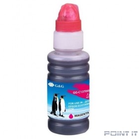 Чернила G&amp;G GG-C13T00R340 пурпурный70мл для Epson EcoTank 7700/7750