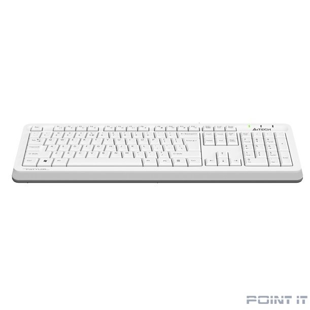 Клавиатура A4Tech Fstyler FKS10 белый/серый USB [1530198]