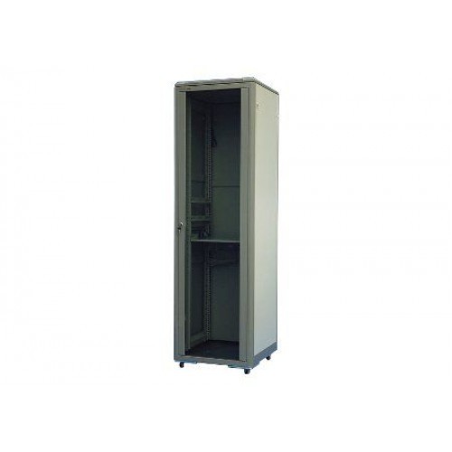 Шкаф напольный 18U серия TE (600х600х988), серый, разобранный Netko (упакован в 2 коробки)
