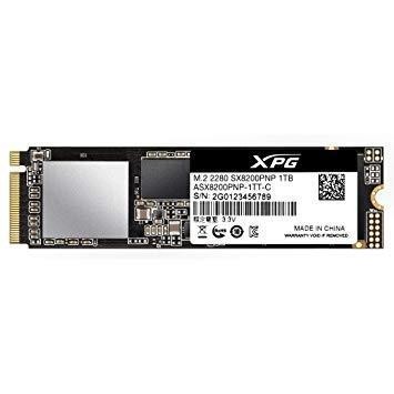 SSD жесткий диск M.2 2280 1TB ASX8200PNP-1TT-C ADATA