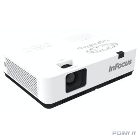 Проектор INFOCUS IN1004 Проектор {3LCD 3100lm XGA (1024x768), 1.48~1.78:1, 2000:1, (Full 3D), 10W, 3.5mm in, Composite video, VGA IN, HDMI IN, USB b, лампа 20000ч.(ECO mode), RS232, 31дБ, 3,1 кг}