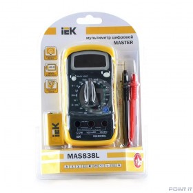Iek TMD-3L-838 Мультиметр цифровой  Master MAS838L IEK
