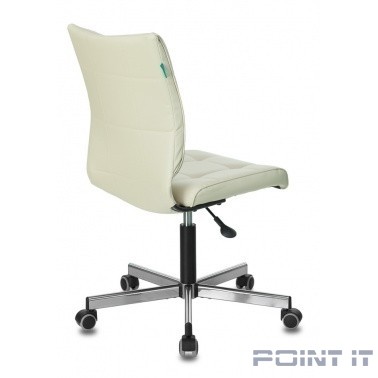 БЮРОКРАТ CH-330M/BEIGE, на колесиках, искусственная кожа, бежевый (1140657)