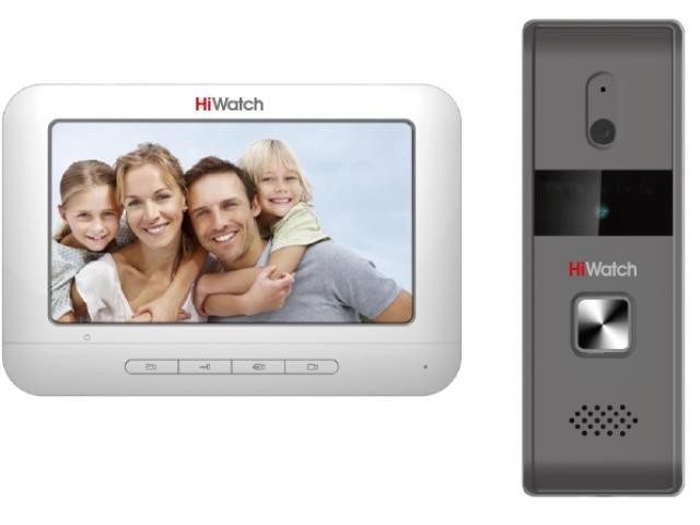 Комплект видеодомофона 7" DS-D100KF HIWATCH