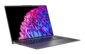 Ноутбук ACER Swift Go SFG16-72-50UC 16" 2560x1600/Intel Core U5-125H/RAM 16Гб/SSD 1Тб/Intel ARC Graphics/ENG|RUS/Windows 11 Home Iron Grey 1.6 кг NX.KUBCD.002