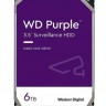 Жесткий диск SATA 6TB 6GB/S 256MB PURPLE WD64PURZ WDC