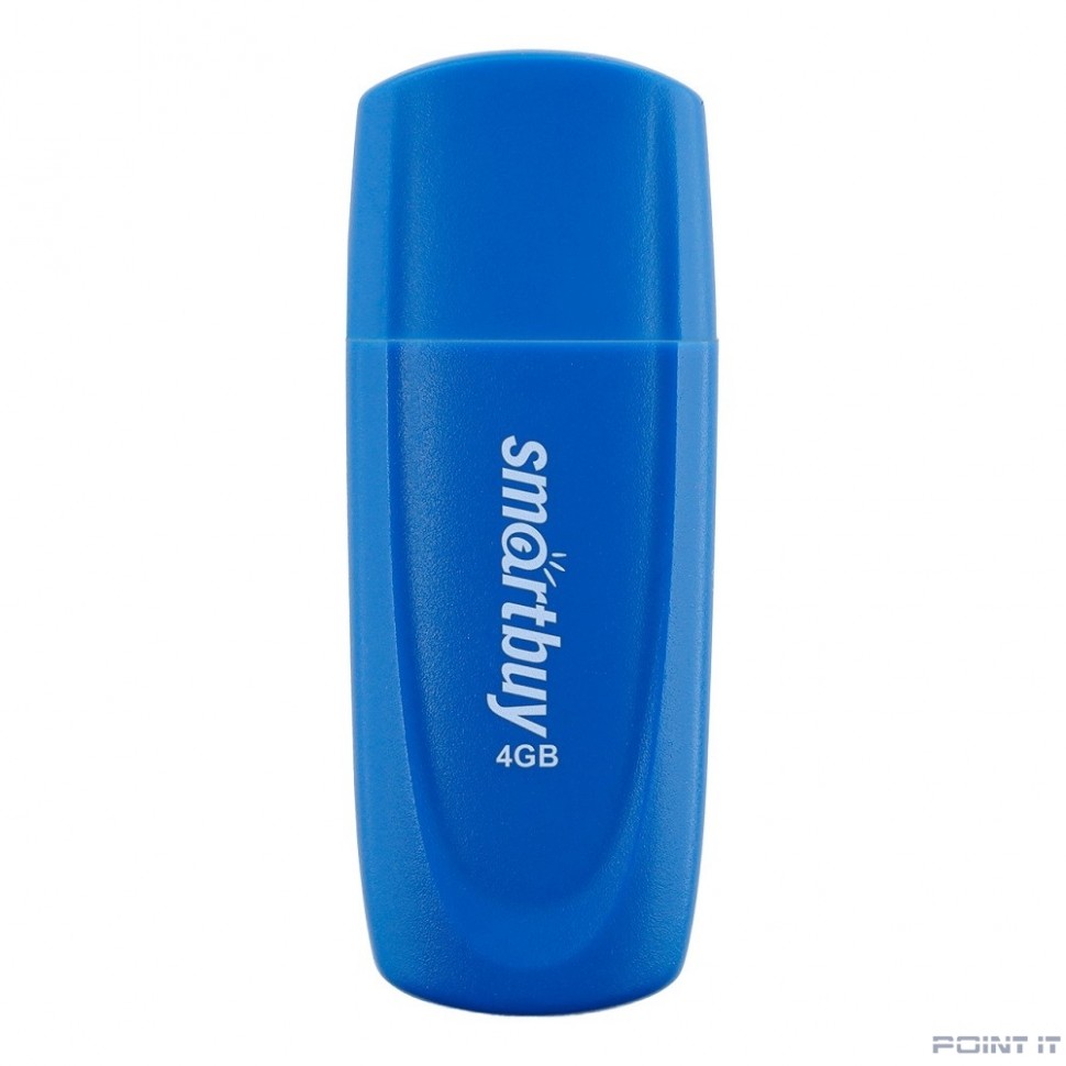 Smartbuy USB Drive 4GB Scout Blue (SB004GB2SCB)