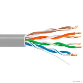 5bites Кабель US5505-100C витая пара UTP / SOLID / 5E / 24AWG / COPPER / PVC / 100M