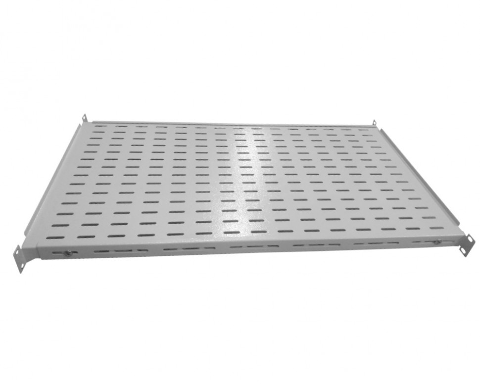 Полка для шкафа глубиной 1000 (443х800), с ушками, серая, 60 кг