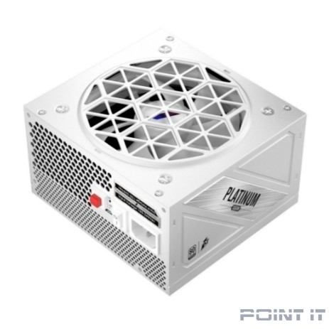 1STPLAYER NGDP Platinum 1000W White / ATX3.0, APFC, 80 PLUS Platinum, SR + LLC + DC-DC, 120mm fan, full modular / HA-1000BA3-WH