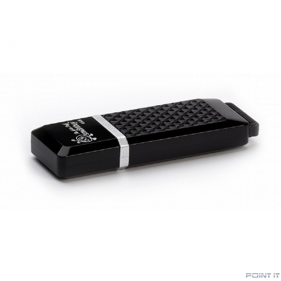 Smartbuy USB Drive 4GB Quartz series Black (SB4GBQZ-K)