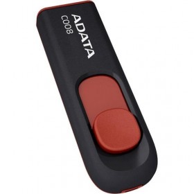Флэш-накопитель USB2 32GB BLACK/RED AC008-32G-RKD A-DATA