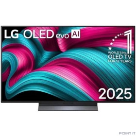 LG 65&quot; OLED65C5RLA.ARUG черный/серебристый 4K Ultra HD 120Hz DVB-T DVB-T2 DVB-C DVB-S2 USB WiFi Smart TV