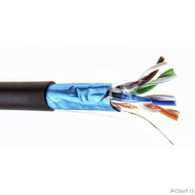 5bites Кабель FS5505-305CPE витая пара FTP/SOLID/5E/24AWG/COPPER/PE/BLACK/OUTDOOR/DRUM/305M