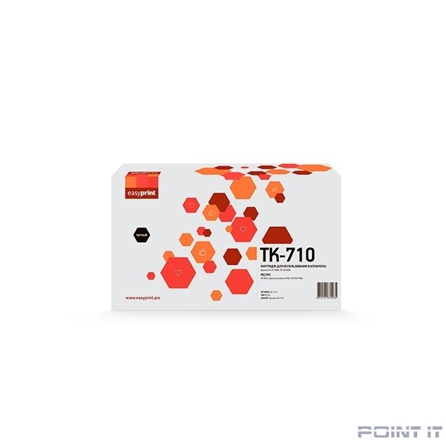 Easyprint TK-710 Тонер-картридж LK-710  для  Kyocera FS-9130DN/FS-9530DN (40000 стр.) с чипом