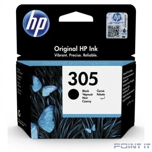 Картридж струйный HP 305 3YM61AE черный (120стр.) для HP DJ 2320/2710/2720
