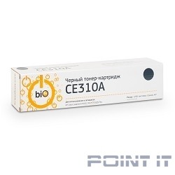 Bion CE310A Картридж для HP  Color LaserJet CP1012 Pro/CP1025 Pro/Canon LBP7010C/LBP7018C/MFP175nw, чёрный 1200 стр  [Бион]