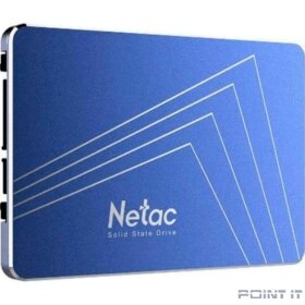 SSD 2.5&quot; Netac 240Gb N535S Series &lt;NT01N535S-240G-S3X&gt; Retail (SATA3, up to 540/490MBs, 3D NAND, 140TBW, 7mm)