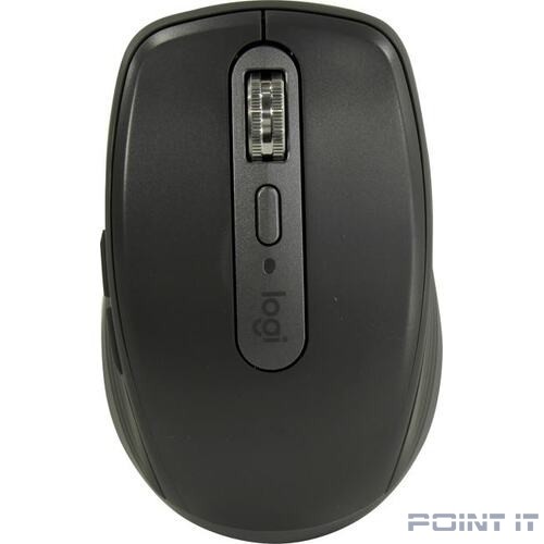 910-005988 Мышь Logitech MX Anywhere 3 графитовый лазерная (4000dpi) беспроводная BT/Radio USB для ноутбука (6but)