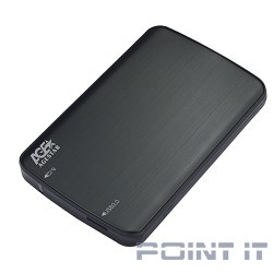 AgeStar 3UB2A12(-6G) USB 3.0 Внешний корпус 2.5" SATA AgeStar 3UB2A12 USB3.0, алюминий, черный, безвинтовая конструкция (729830/07330)