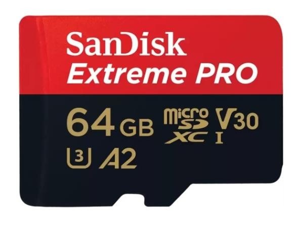 Карта памяти MICRO SDXC 64GB UHS-I W/A SDSQXCU-064G-GN6MA SANDISK