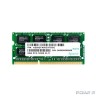 Apacer DDR3 SODIMM 8GB DS.08G2K.KAM PC3-12800, 1600MHz