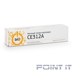 Bion CE312A Картридж для HP Color LaserJet CP1012 Pro/CP1025 Pro/Canon LBP7010C/LBP7018C/MFP175nw, жёлтый 1000 стр   [Бион]
