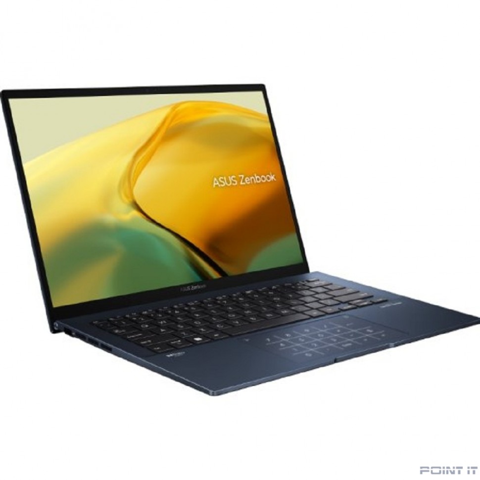 Ноутбук ASUS Zenbook UX3402VA-KP696 [90NB10G1-M014W0] Blue 14" {WQXGA i5 13500H/16GB/512GB SSD/Bag/noOS}